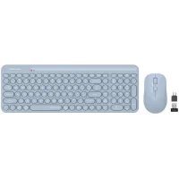 Комплект клавиатура + мышь A4Tech Fstyler FG3300 Air (синий) фото 1